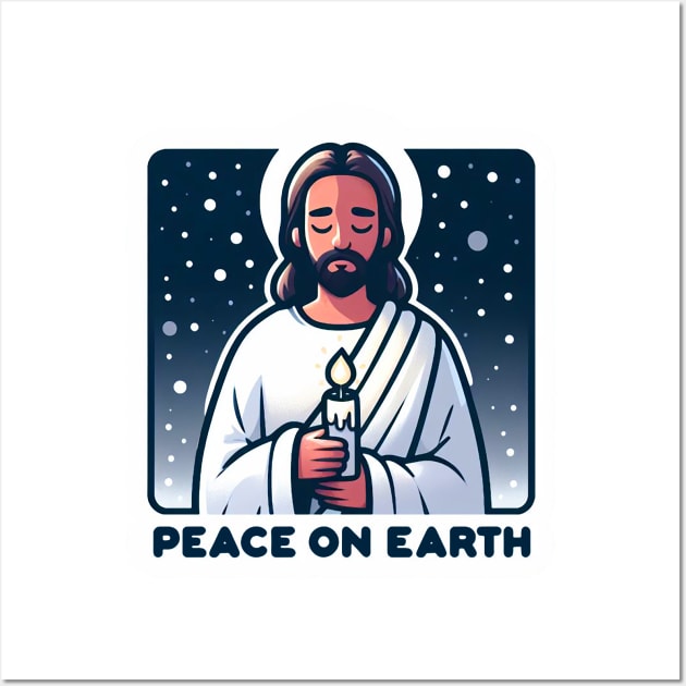 Peace On Earth Wall Art by Plushism